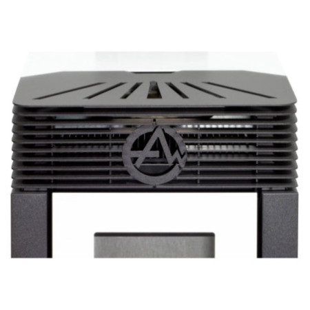 Stufa a pellet Euro Alpi ROCCA CANALIZZATA 2 USCITE 13,18 kW Colore Marrone