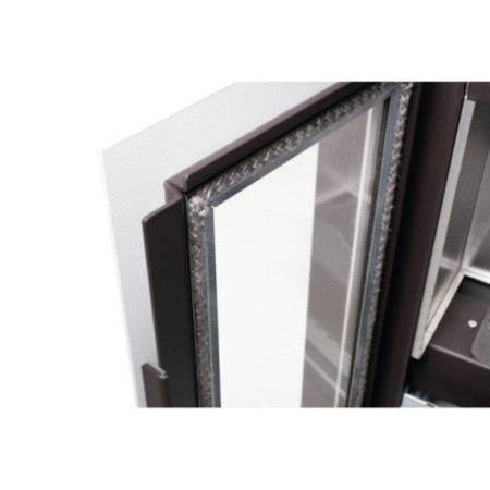 Stufa a pellet Euro Alpi CRISTALLO CANALIZZATA 2 USCITE 11,03 kW Colore Bianco