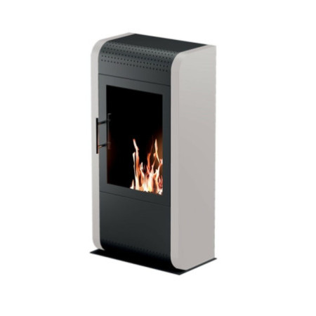 Stufa 3000W a Bioetanolo Ruby Giga Bianca