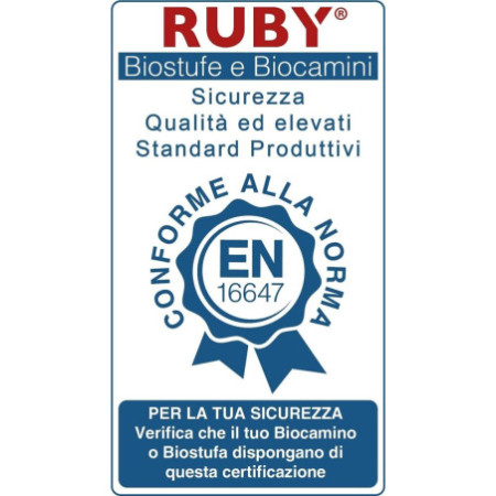 Biocamino da pavimento Ruby modello Conegliano bianco