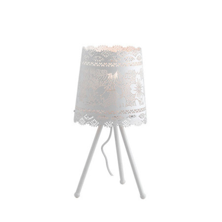 Lampada da Tavolo Lume I LUNY Bianco 60 W