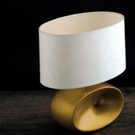 Lampada da Tavolo Lumetto I EOLO L 35 Oro 40 W