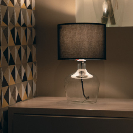 Lampada da Tavolo Lume I HENDRIX L NER 60 W