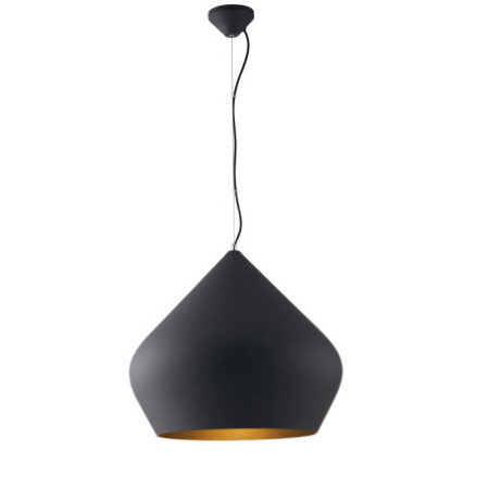Lampadario Sospensione Led Tholos Moderno Colore Nero 60W