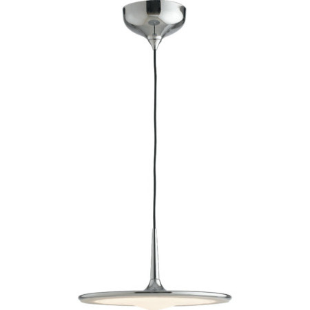 Lampadario Sospensione Led Ikon Moderno Colore Cromo 36W