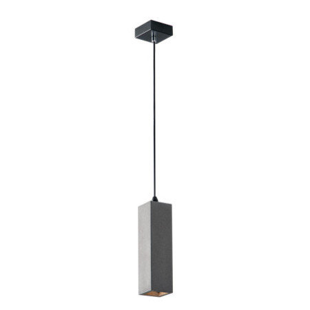 Lampadario Sospensione Kruk Eclettico Colore Grigio 35W
