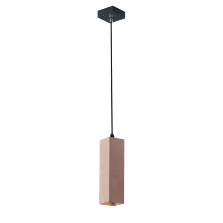 Lampadario Sospensione Kruk Eclettico Colore Mattone 35W
