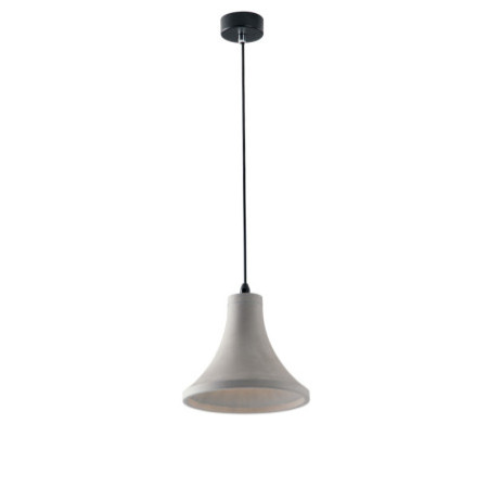 Lampadario Sospensione Ando Eclettico Colore Grigio 40W