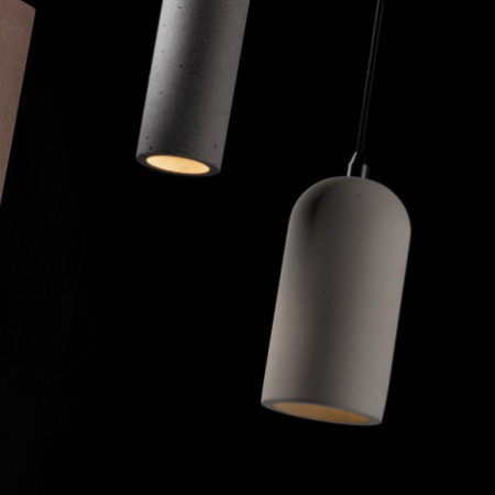 Lampadario Sospensione Ando Eclettico Colore Grigio 40W