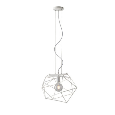 Lampadario Sospensione I ABRAXAS S1 BCO 4 x E 27 max 60W