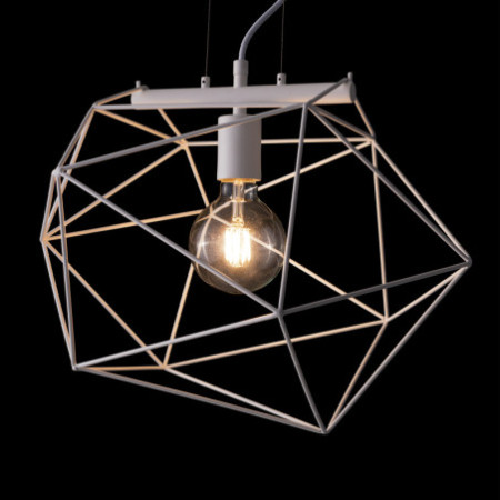 Lampadario Sospensione I ABRAXAS S1 BCO 4 x E 27 max 60W