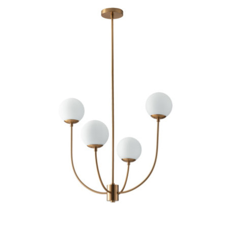 Lampadario Sospensione Themys Class Colore Ottone: 14 max  4 x  28W