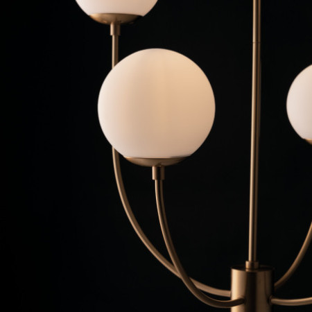 Lampadario Sospensione Themys Class Colore Ottone: 14 max  4 x  28W