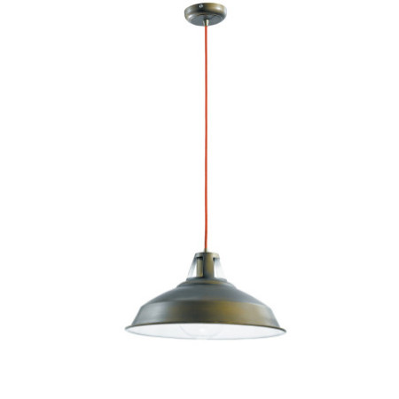 Lampadario Sospensione Bogot  Industrial Vintage Colore Antracite 60W