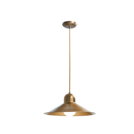 Lampadario Sospensione Orleans Industrial Vintage Colore Rame 60W