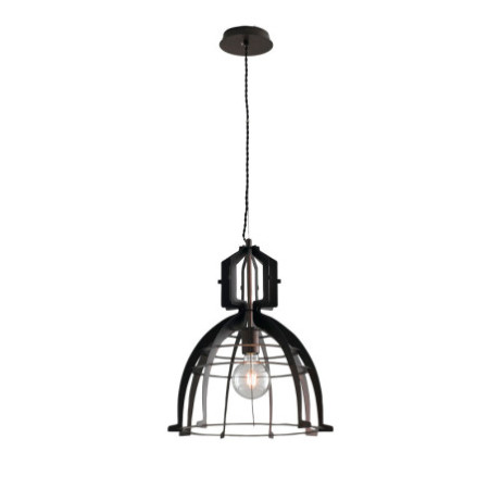 Lampadario Sospensione Urban Industrial Vintage Colore Bronzo 60W