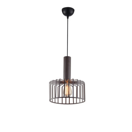 Lampadario Sospensione Dayton Industrial Vintage Colore Bronzo 60W