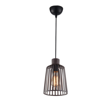 Lampadario Sospensione Dayton Industrial Vintage Colore Bronzo 60W