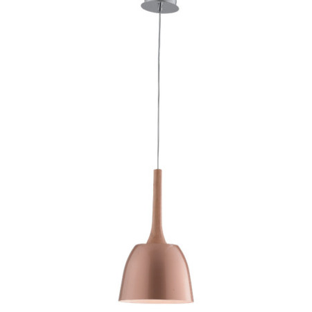 Lampadario Sospensione Livingston Industrial Vintage Colore Oro Rosa 60W