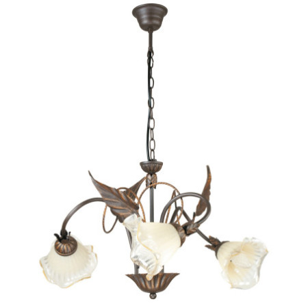 Lampadario Autunno Decorative Colore Marrone 3x E 14 max  40W