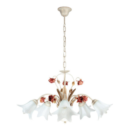 Lampadario sospensione ROSE 5 x E 14 max  40W
