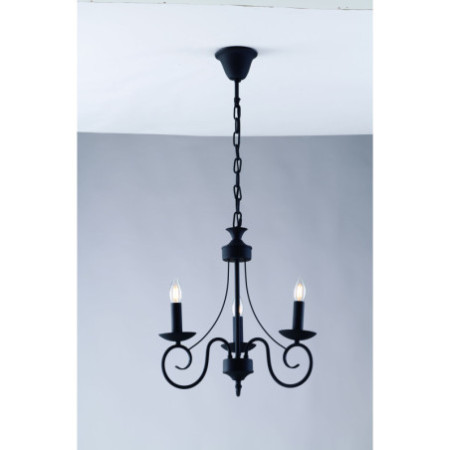 Lampadario Byron Decorative Colore Ruggine 5 x E 27 60W