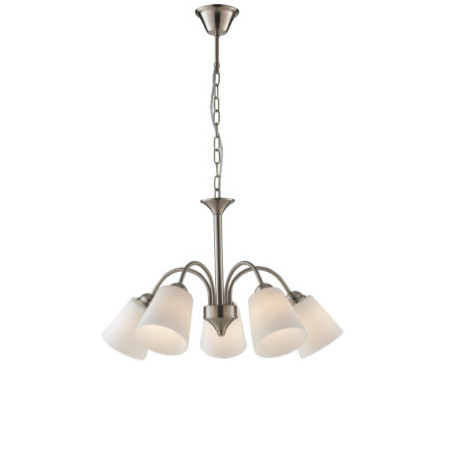 Lampadario 1162 Decorative Colore Nickel 40W Mis 60 x 80 cm