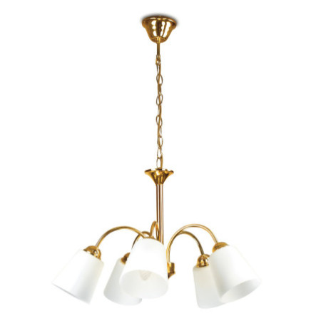 Lampadario 1162 Decorative Colore Oro 5 x E 14 maz 40W