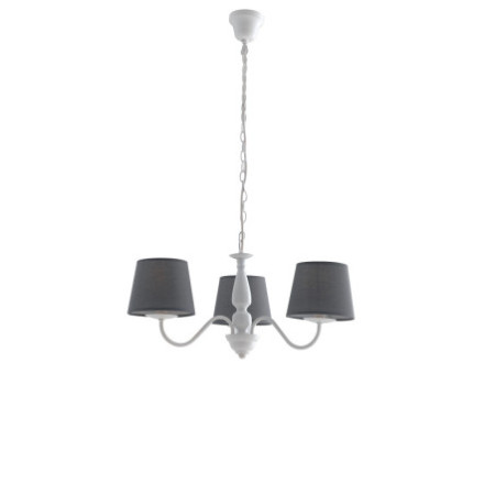 Lampadario Favola  Decorative Colore Bianco 3 x E 14 max  40W