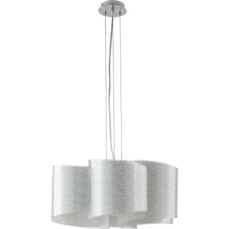 Lampadario Sospensione Joyce Coordinati Colore Bianco 6 x E 27 max  60W