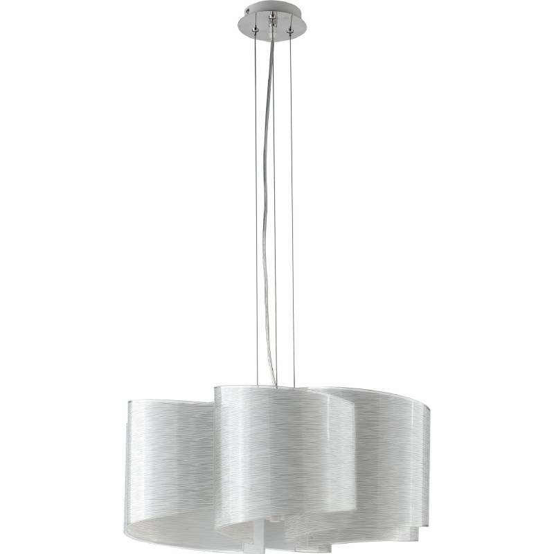 Lampadario Sospensione Joyce Coordinati Colore Bianco 6 x E 27 max  60W