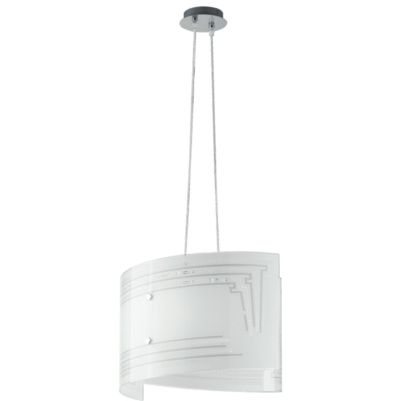 Lampadario Sospensione Concept Coordinati Colore Bianco 2 x E 27 max 60W