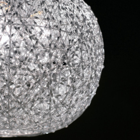 Lampadario Sospensione Astra Coordinati Colore Cromo 60W