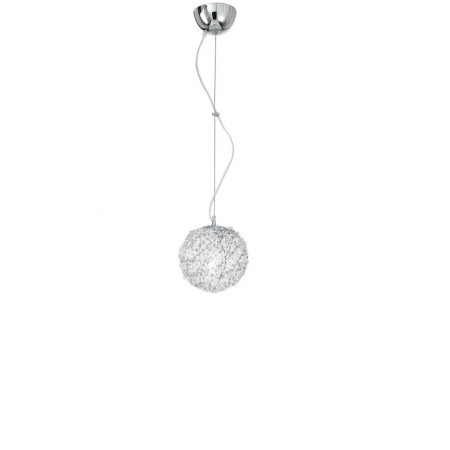 Lampadario Sospensione Astra Coordinati Colore Cromo 60W