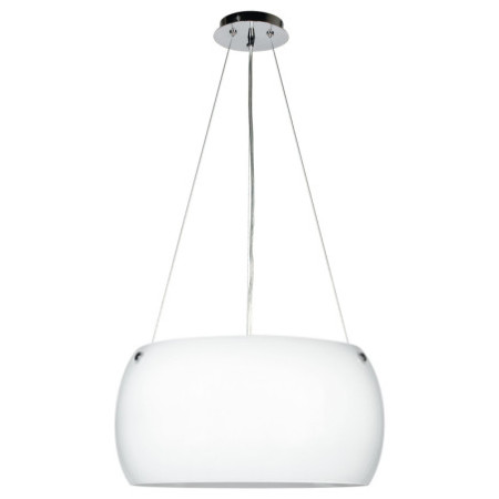 Lampadario Sospensione Equatore Henging Colore Bianco 3 x E 27 max 60W