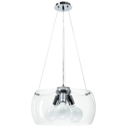 Lampadario Sospensione Equator Henging Colore Trasparente 3 x E 27 max 60W