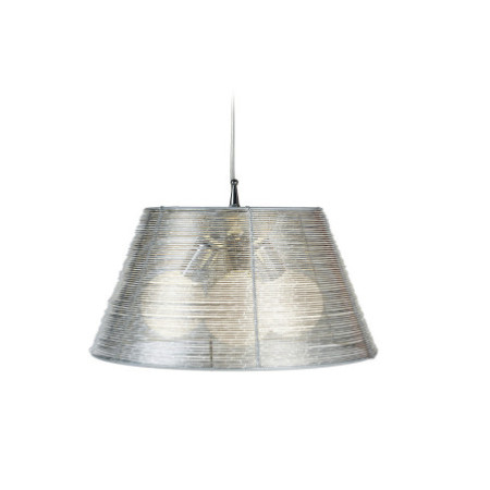 Lampadario Sospensione Spri Henging Colore Silver 3 x E 27 max 60W