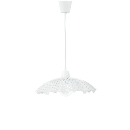 Lampadario Sospensione Cashmere Henging Colore Bianco 60W