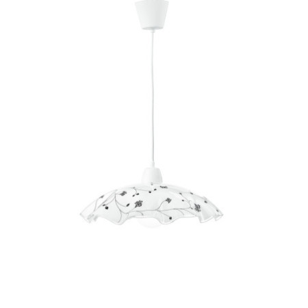 Lampadario Sospensione Root Henging Colore Bianco 60W