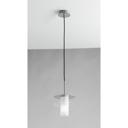 Lampadario Sospensione Led Record  Class Colore Cromo 10W