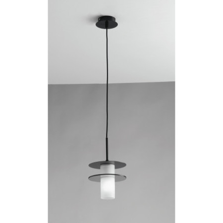 Lampadario Sospensione Led Record Class Colore Nero 10W