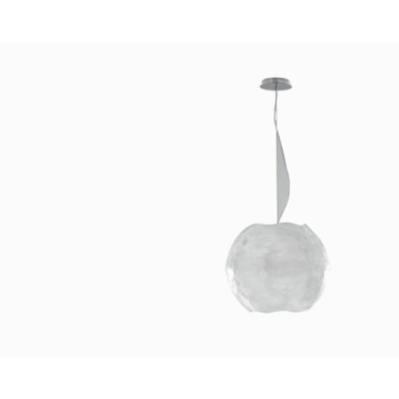 Lampadario Sospensione Dea Class Colore Bianco  25W