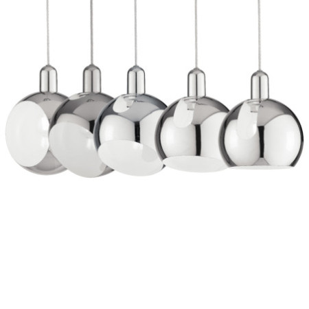 Lampadario Sospensione Narciso Class Colore Cromo 60W