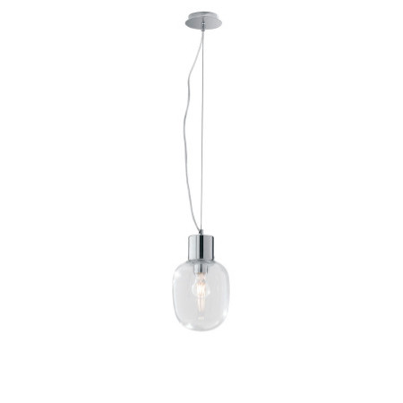 Lampadario Sospensione Fellini Class Colore Cromo 25W