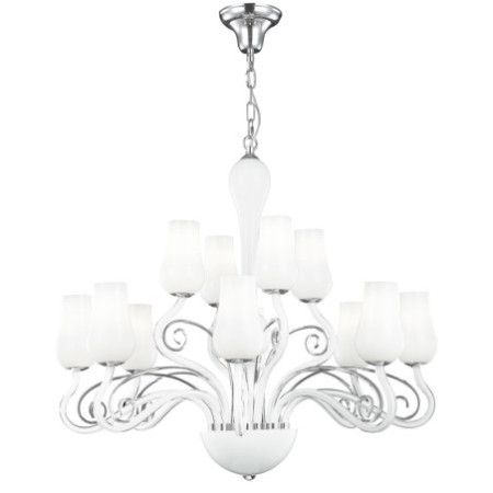 Lampadario Angel Elegance Colore Bianco 40W