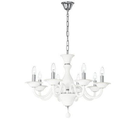 Lampadario Soffio Elegance Colore Bianco 40W