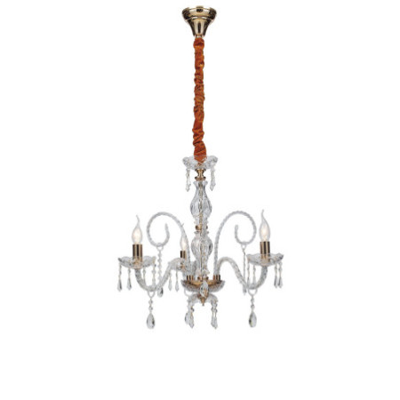 Lampadario Monalisa Classico Colore Oro 40W