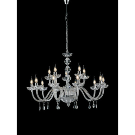 Lampadario Riflesso Classico Colore Cromo 40W