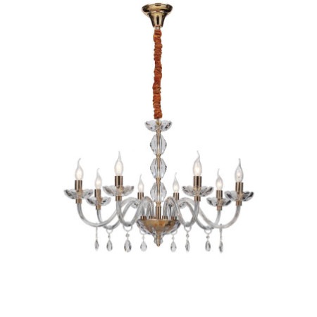 Lampadario Riflesso Classico Colore Oro 40W