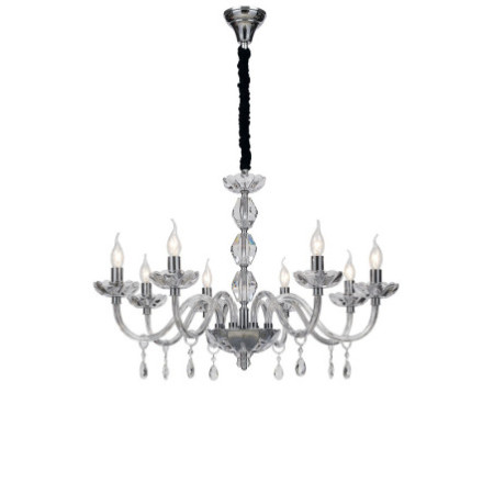 Lampadario Riflesso Classico Colore Cromo 40W